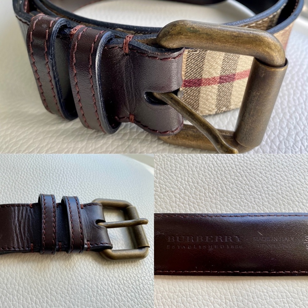 Authentic women’s Burberry belt